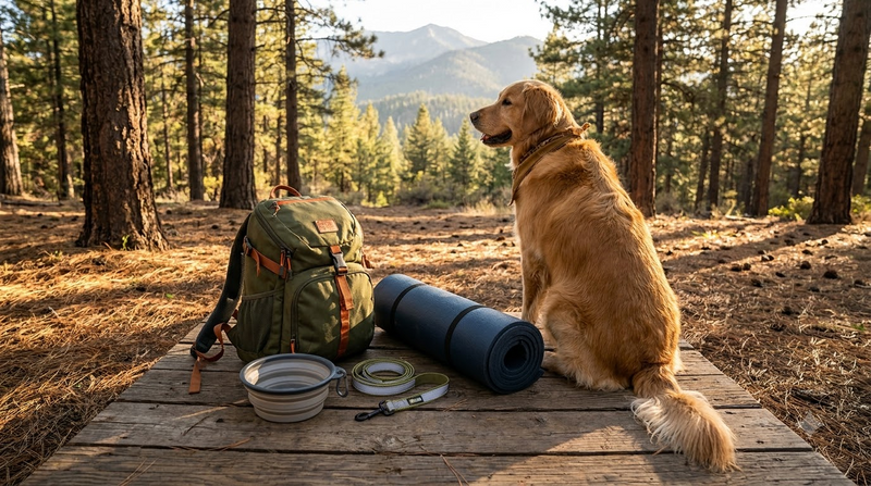 Dog Camping Gear Checklist - The Essentials