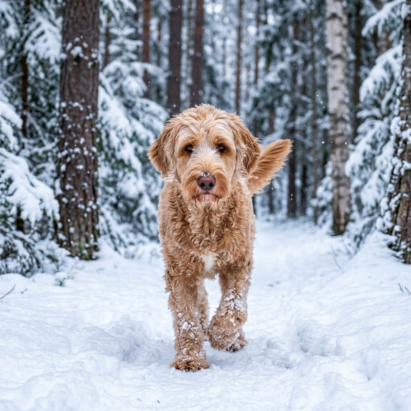 how long can a dog walk in the snow