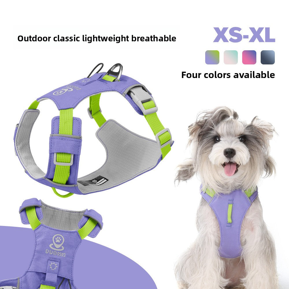 Quick-Dry Reflective Outdoor Dog Harness