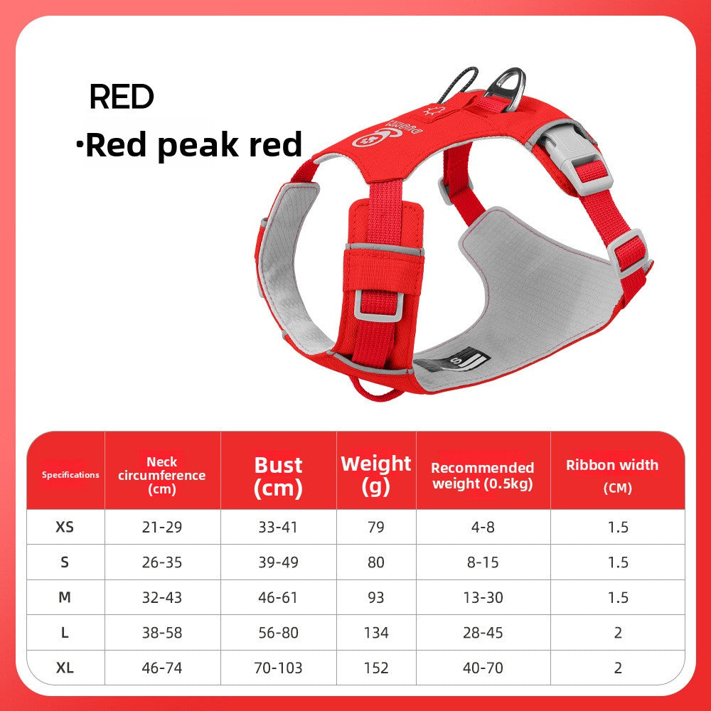 Quick-Dry Reflective Outdoor Dog Harness