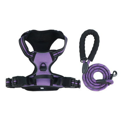 Reflective Dog Harness and Leash