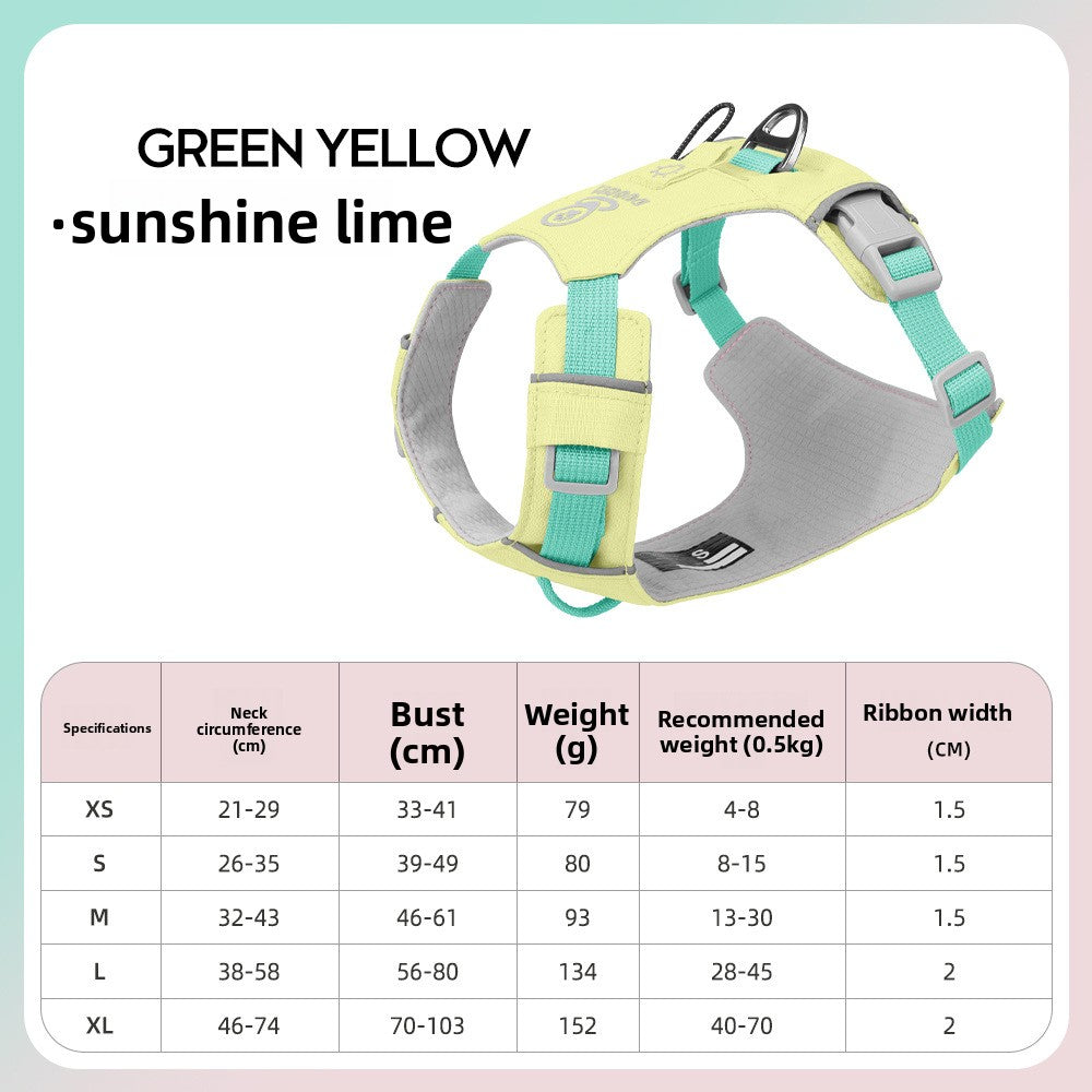 Quick-Dry Reflective Outdoor Dog Harness