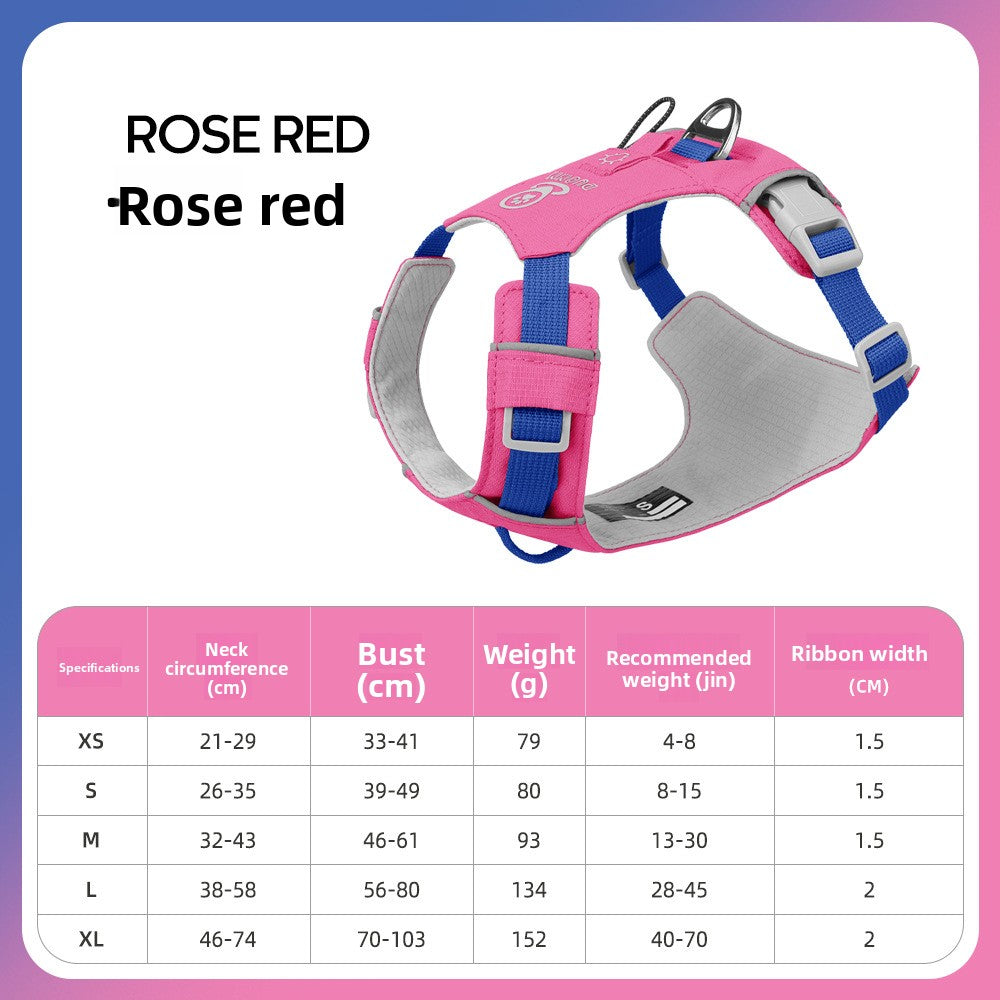 Quick-Dry Reflective Outdoor Dog Harness