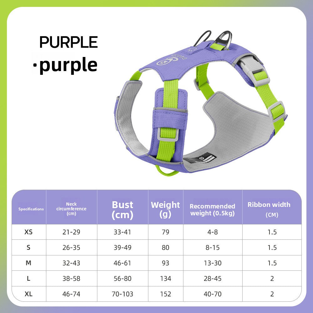 Quick-Dry Reflective Outdoor Dog Harness