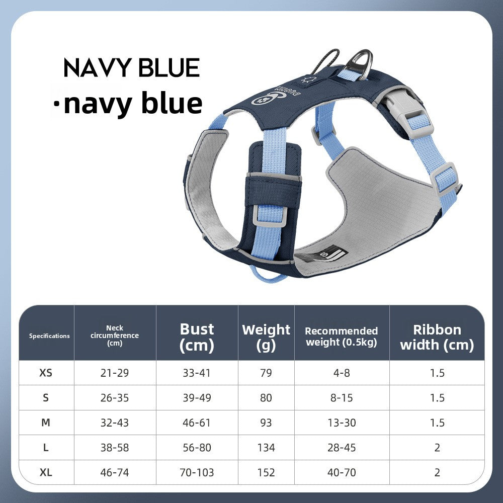 Quick-Dry Reflective Outdoor Dog Harness