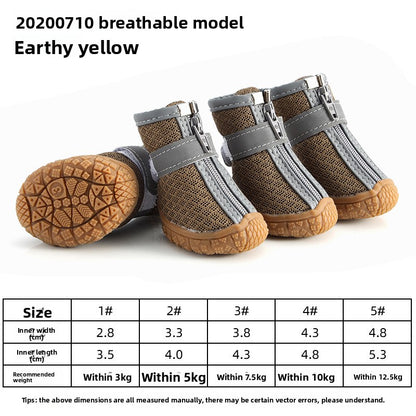 Breathable Puppy Shoes