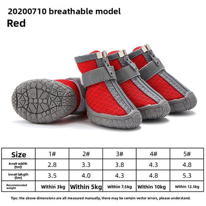 Breathable Puppy Shoes