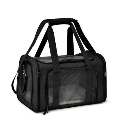 Portable Dog Carrier Bag black