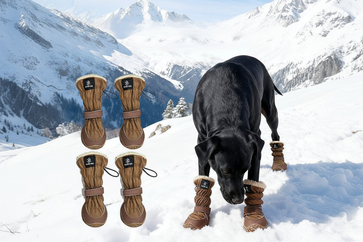 Snow boots for dogs