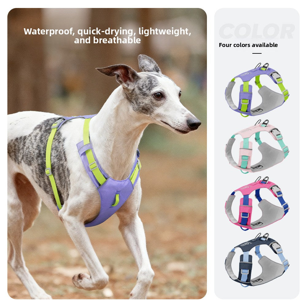 Quick-Dry Reflective Outdoor Dog Harness