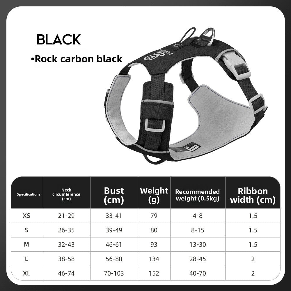Quick-Dry Reflective Outdoor Dog Harness